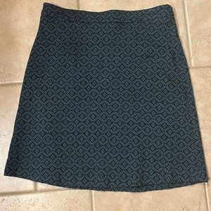 EUC Skirt — Teal and Black
